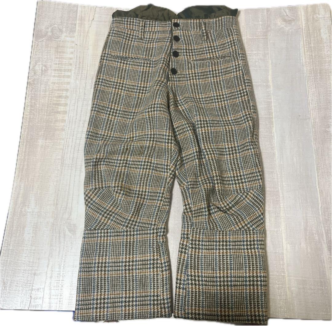 【極美品 初期赤タグ】Christopher Nemeth 立体裁断ウールパンツ