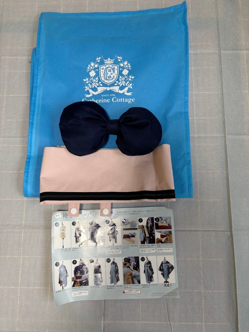 キャサリンコテージ　卒業式　袴160cm・肌襦袢・髪飾りリボンセット