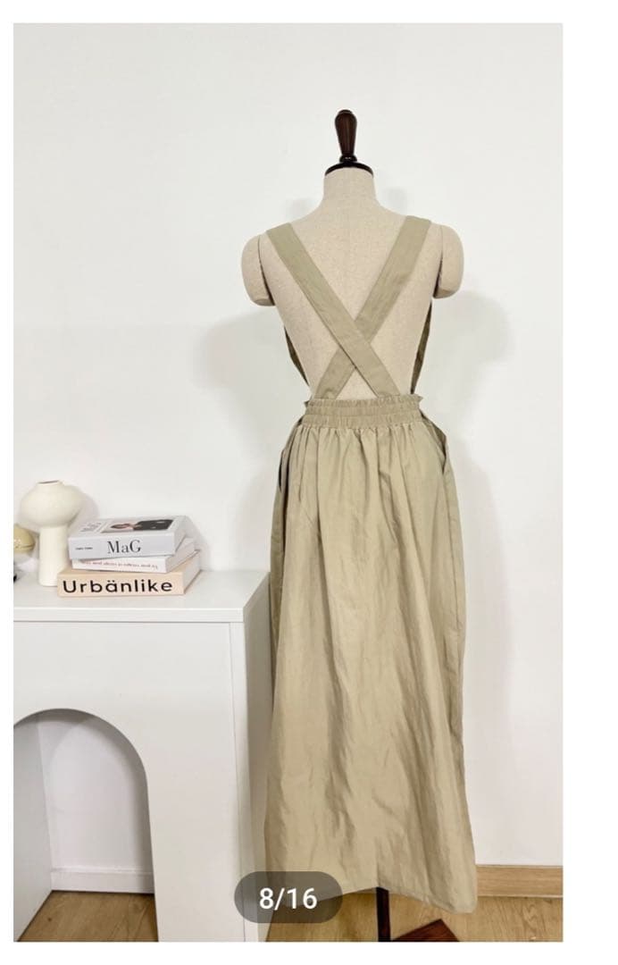 Lemi.J シグネチャーエプロン　黒