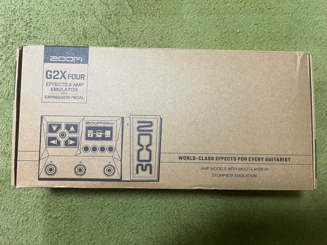 ZOOM G2X FOUR ギターエフェクター 新品未使用