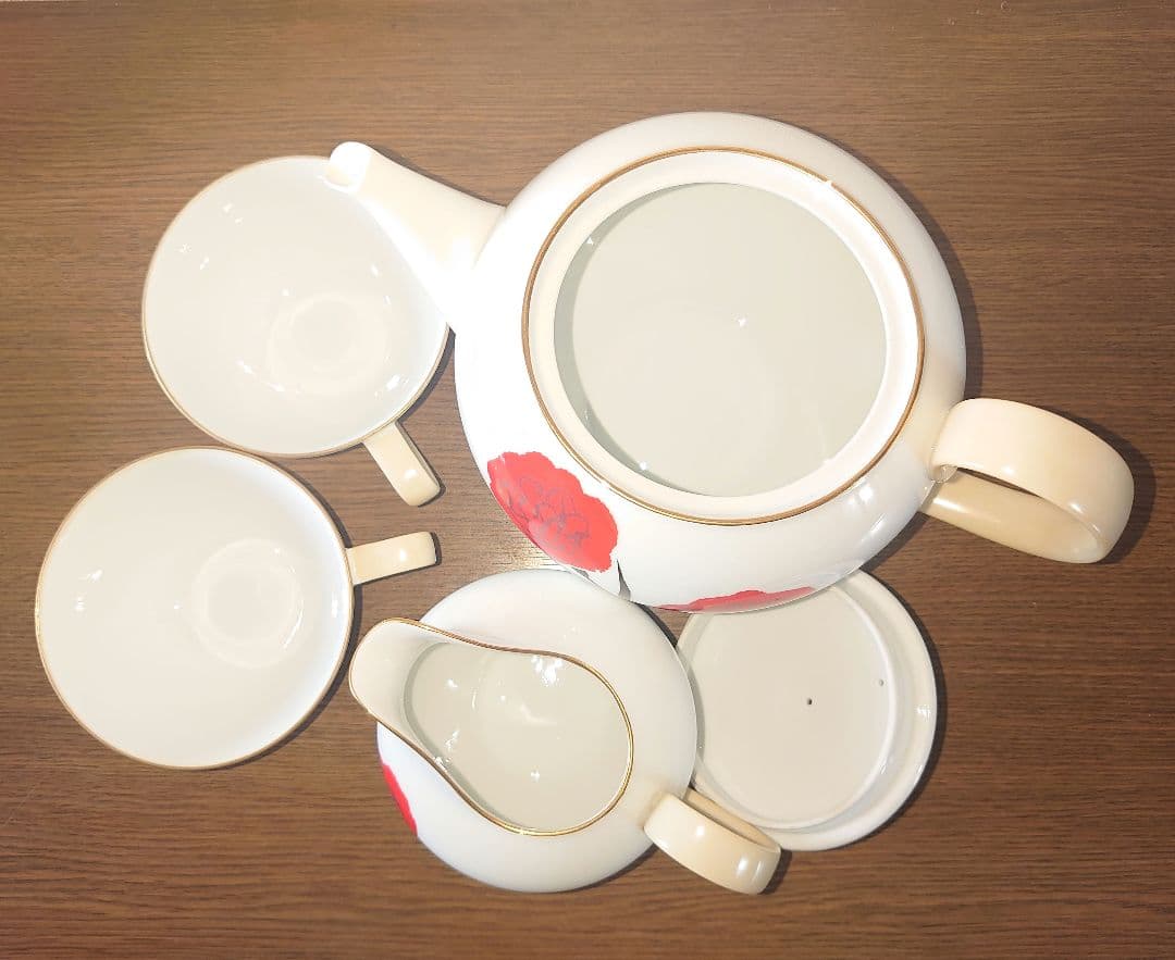 最終！Noritake/日本陶器會社 カーネーション柄ティーセット