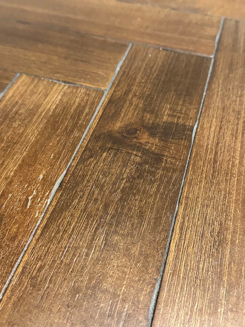 KANADEMONO LTB-603 ヘリンボーン ローテーブル