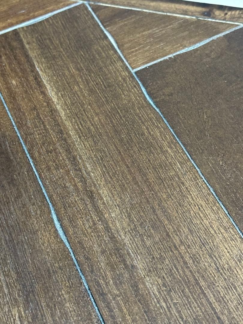 KANADEMONO LTB-603 ヘリンボーン ローテーブル