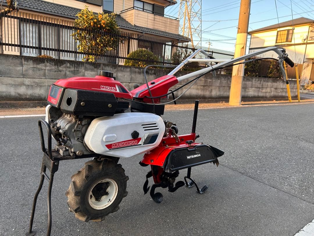 三菱耕運機　管理機　MSD45 4馬力　整備済み
