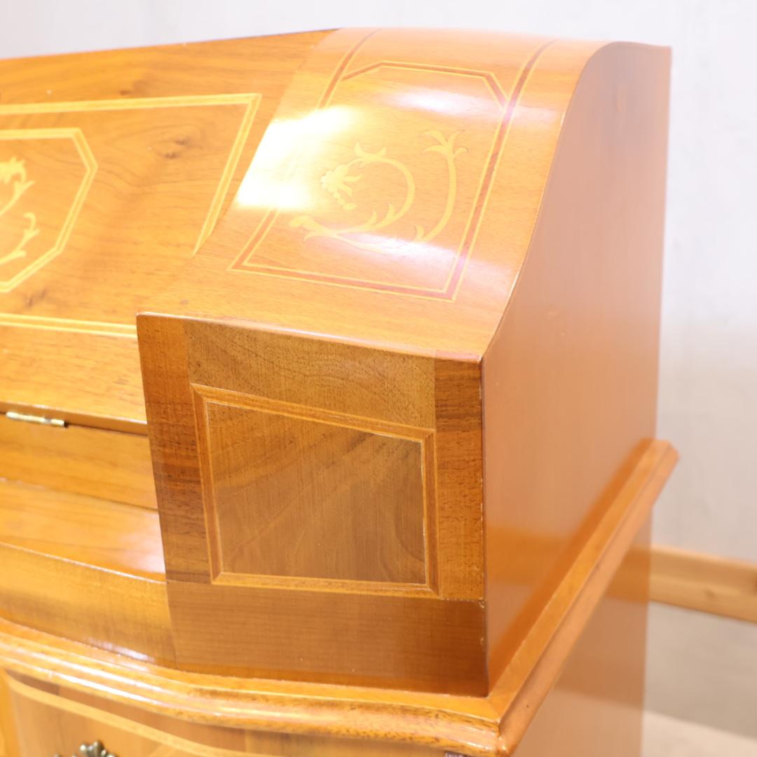 TAROCCO VACCARI 象嵌加工 ライティングビューロー アンティーク