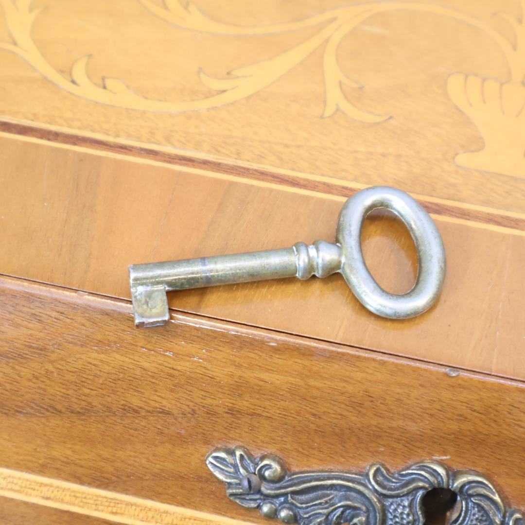 TAROCCO VACCARI 象嵌加工 ライティングビューロー アンティーク