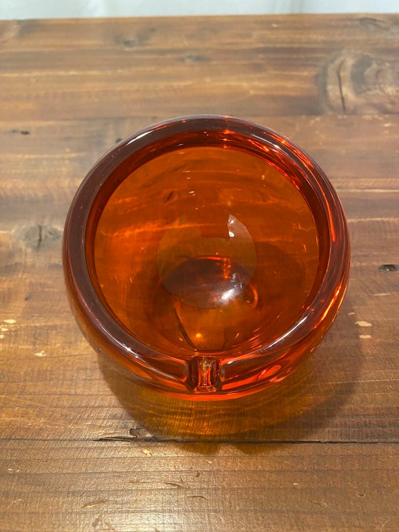 VIKING GLASS ASHTRAYバイキング 灰皿70's