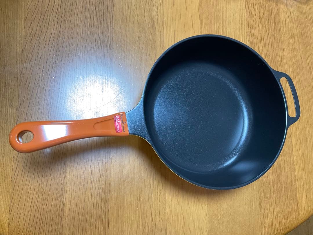 「レミパン・オリジナル」Remy ノンスティックフライパン オレンジハンドル