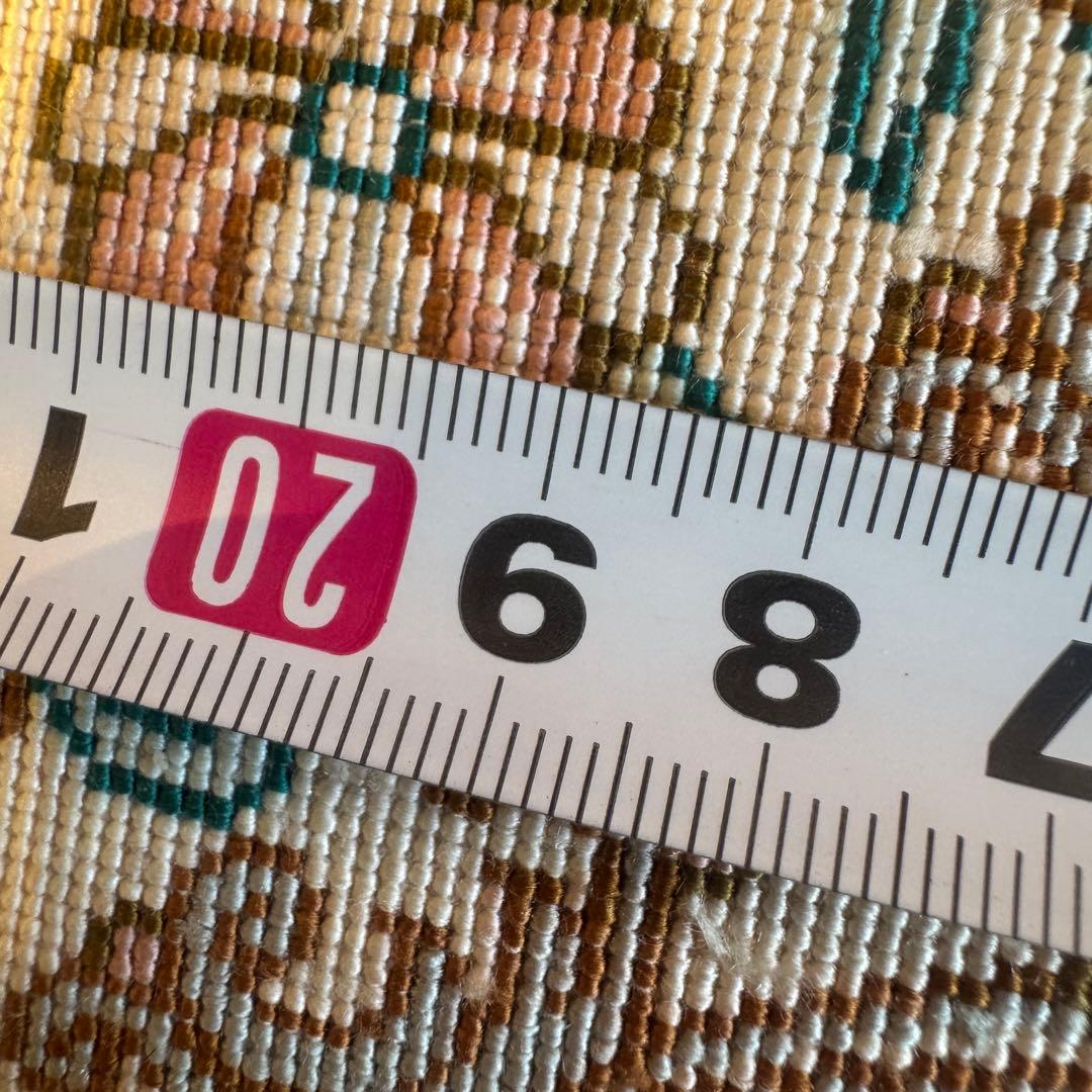 ペルシャ絨毯クム産 100%シルク (2枚)