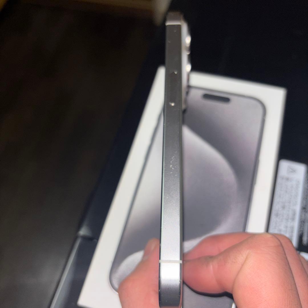 スマートフォン本体 iPhone15 pro white titanium 128GB