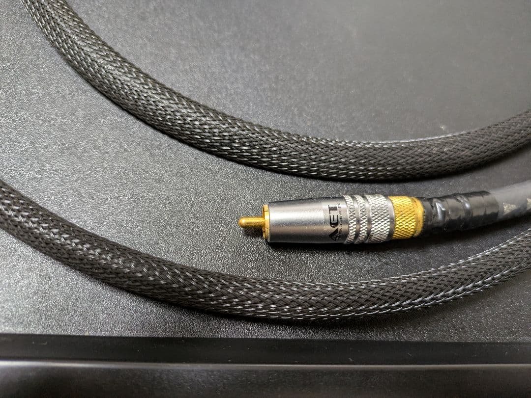 定価37800円AET HIN QUAD 1.5m RCAケーブル 補修有