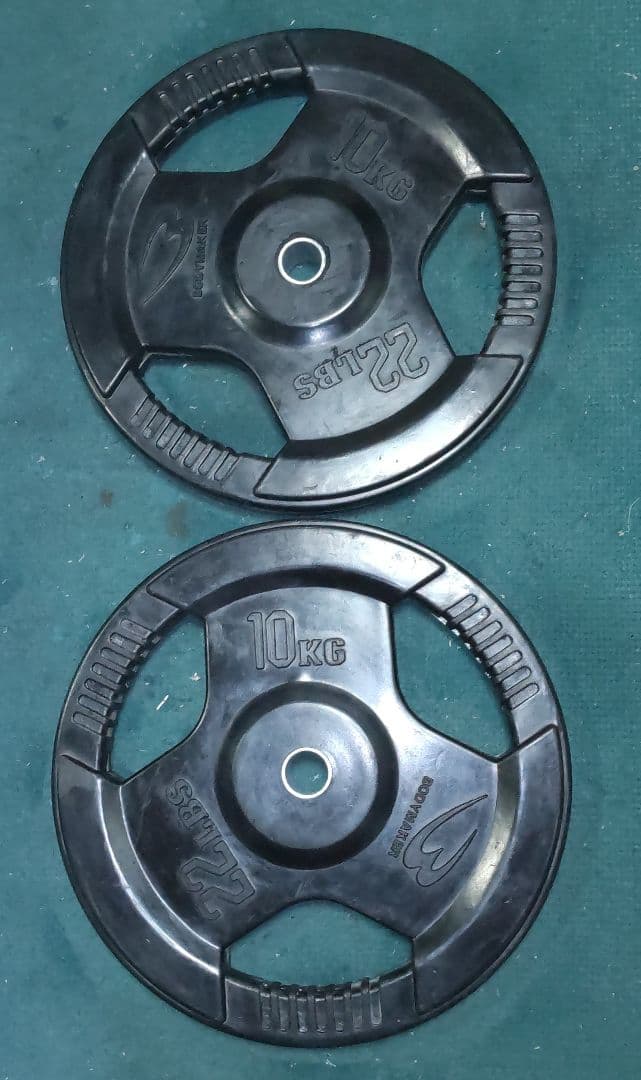 BODYMAKER 10kgプレート2枚 28mm 用