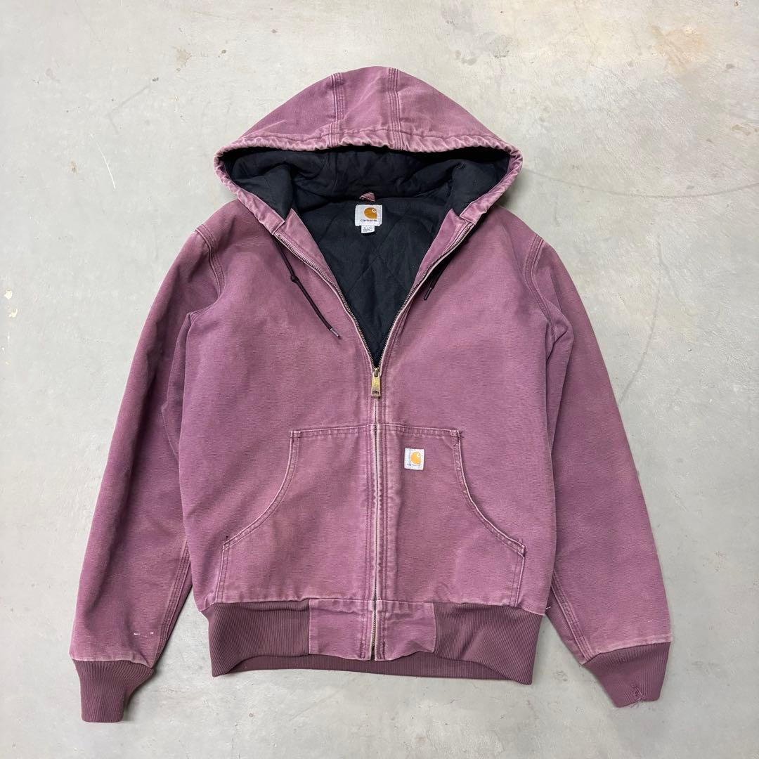 【Carhartt】 アクティブジャケット　希少カラー　パープル 90s 00s