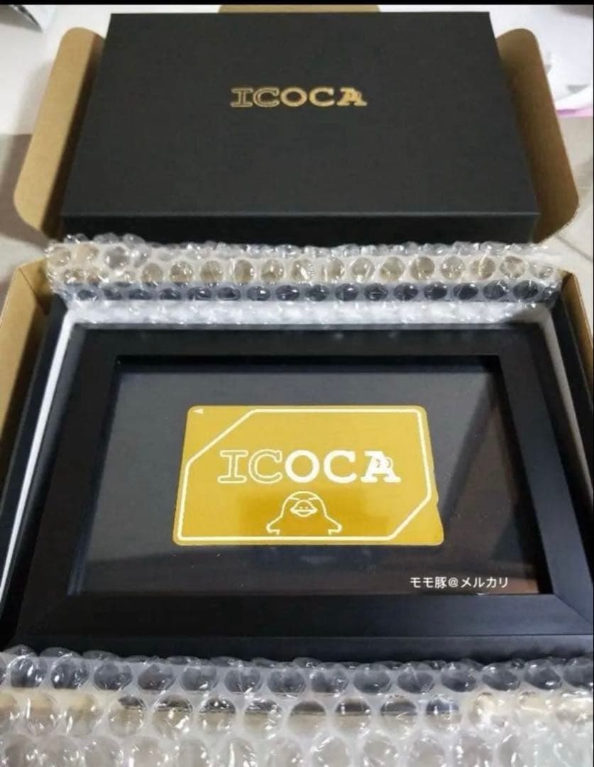 J-WESTゴールドカード　会員限定　黄金のICOCA