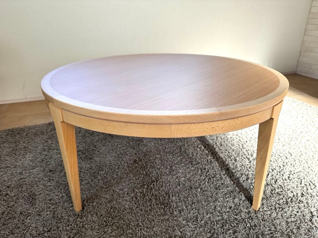 マルニ木工 maruni オーバル ローテーブル 北欧 木製 コーヒーテーブル