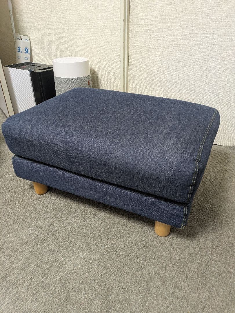 無印良品の羽毛ポケットコイルソファー