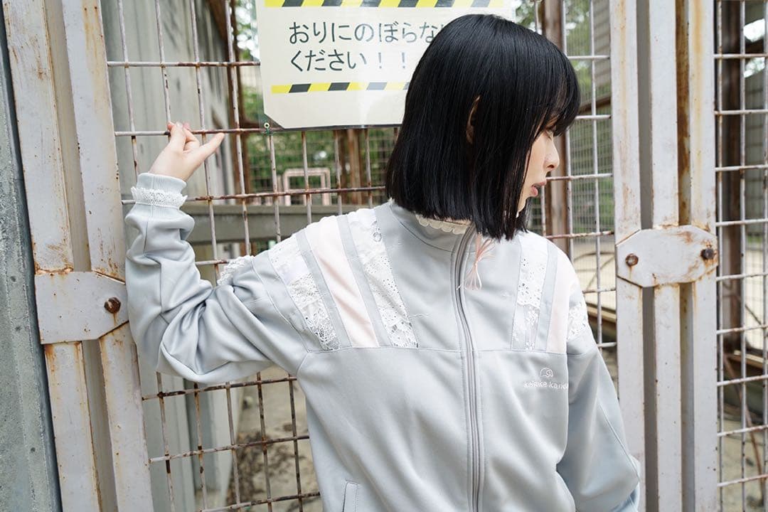 keisuke kanda ケイスケカンダ ジャージ あのちゃん ano グレー