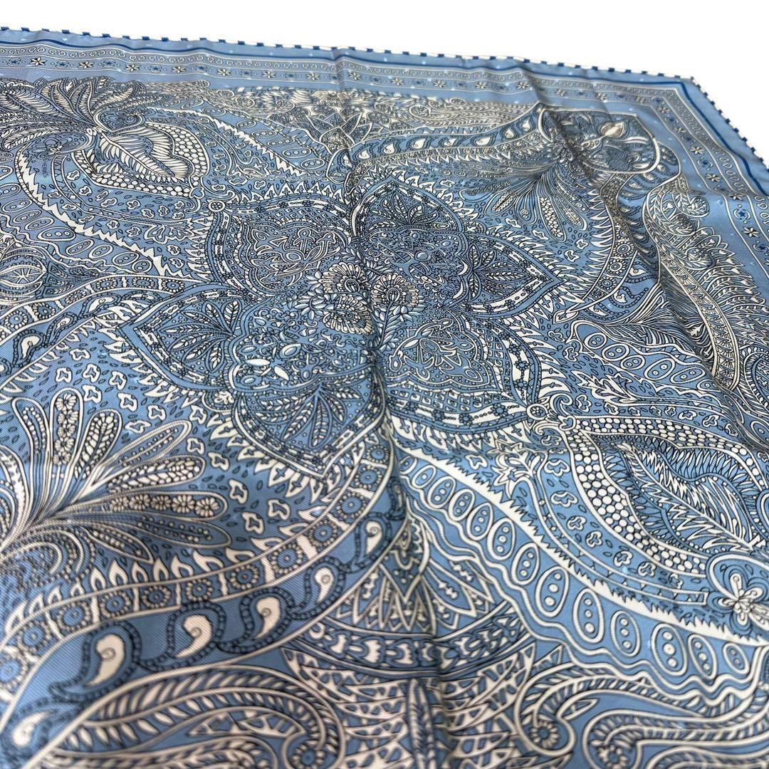 ✨希少美品✨ HERMES エルメス カレ55　マハラニの庭　シルク　フランス製