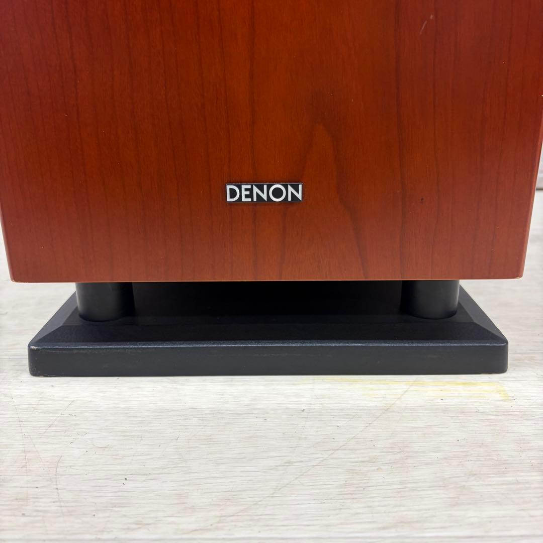 DENON デノン 木目 サブウーファー DSW-33SG