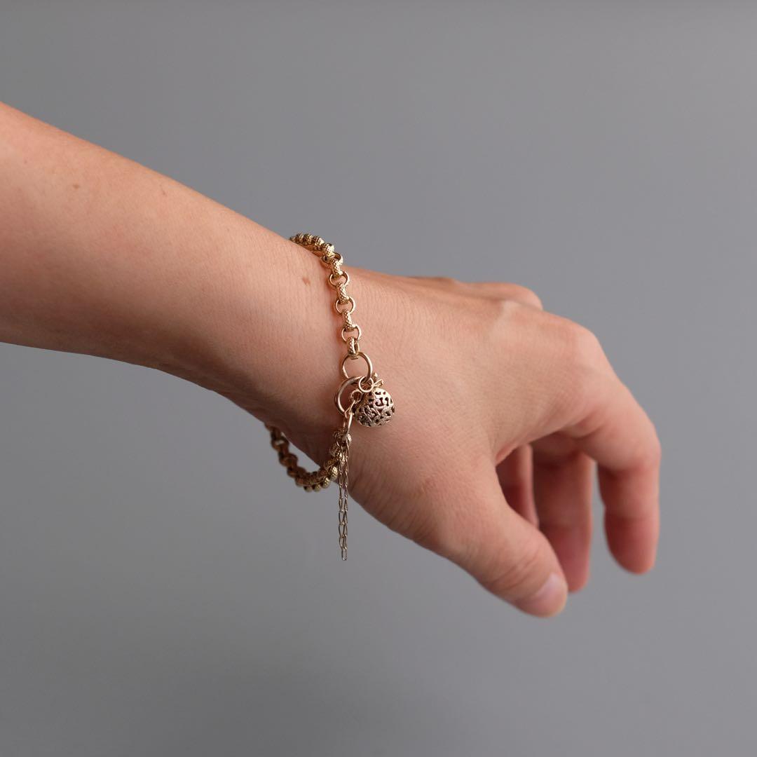 イギリス・バーミンガム1988年ヴィンテージ9Kゴールド ブレスレット專用