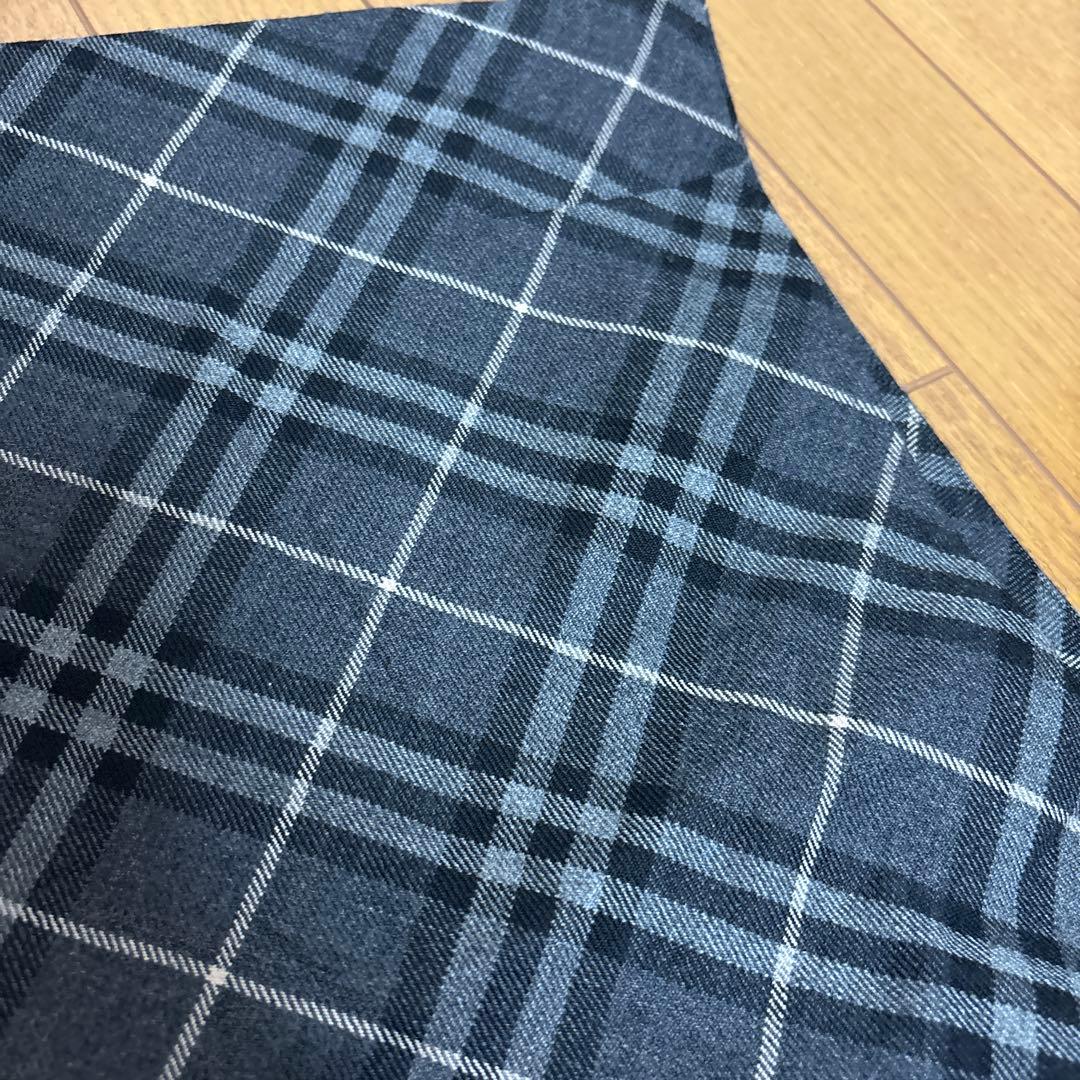バーバリーロンドン☆ノバチェック☆ミモレ丈☆フレアスカート☆サイズ42