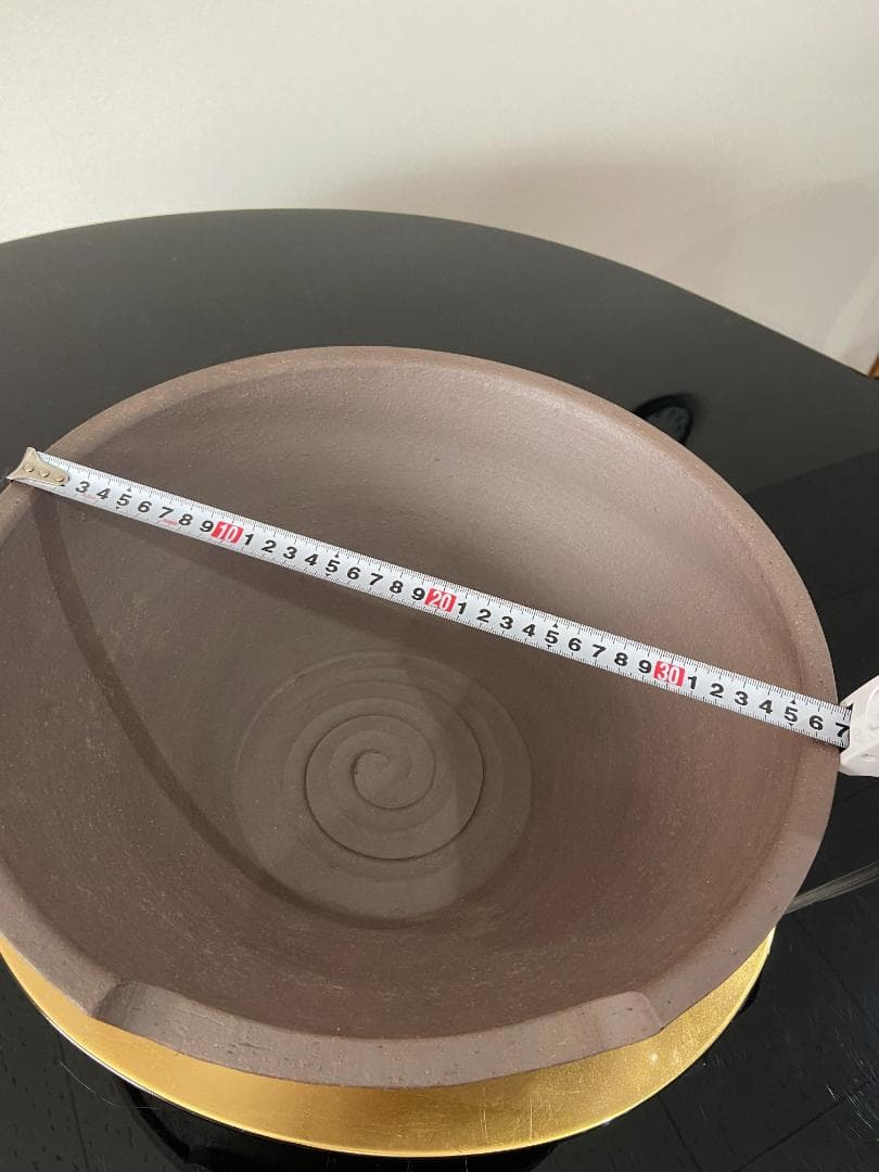 瓶懸 火鉢　井上春峰 作 茶道具　土風炉（美品)フトン付き