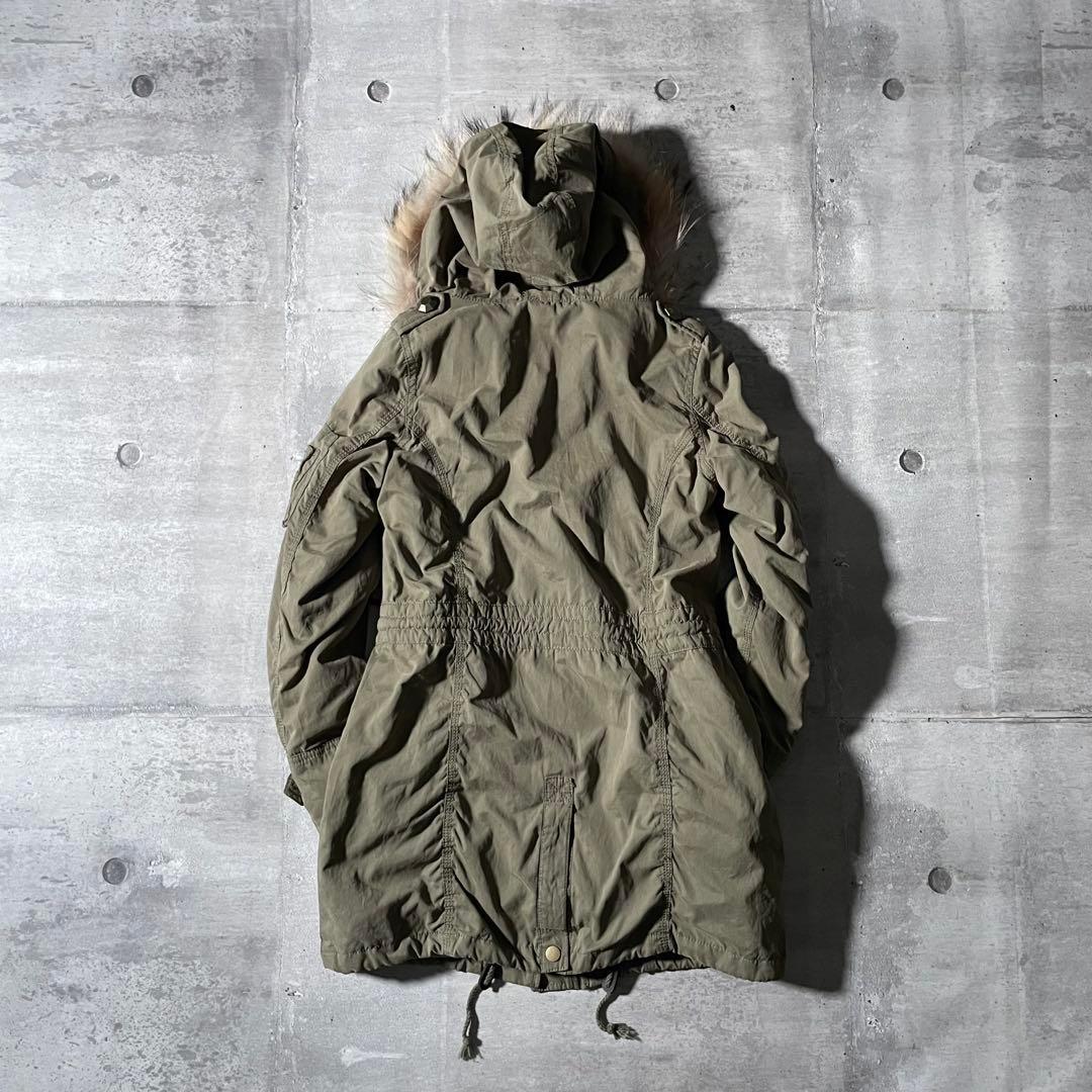 デッドストック N3-B ファー付き フライトジャケット ミリタリー y2k