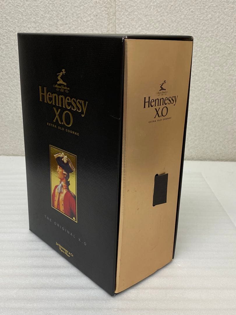 3-3201 【未開栓】Hennessy xo ヘネシー xo ブランデー箱付き