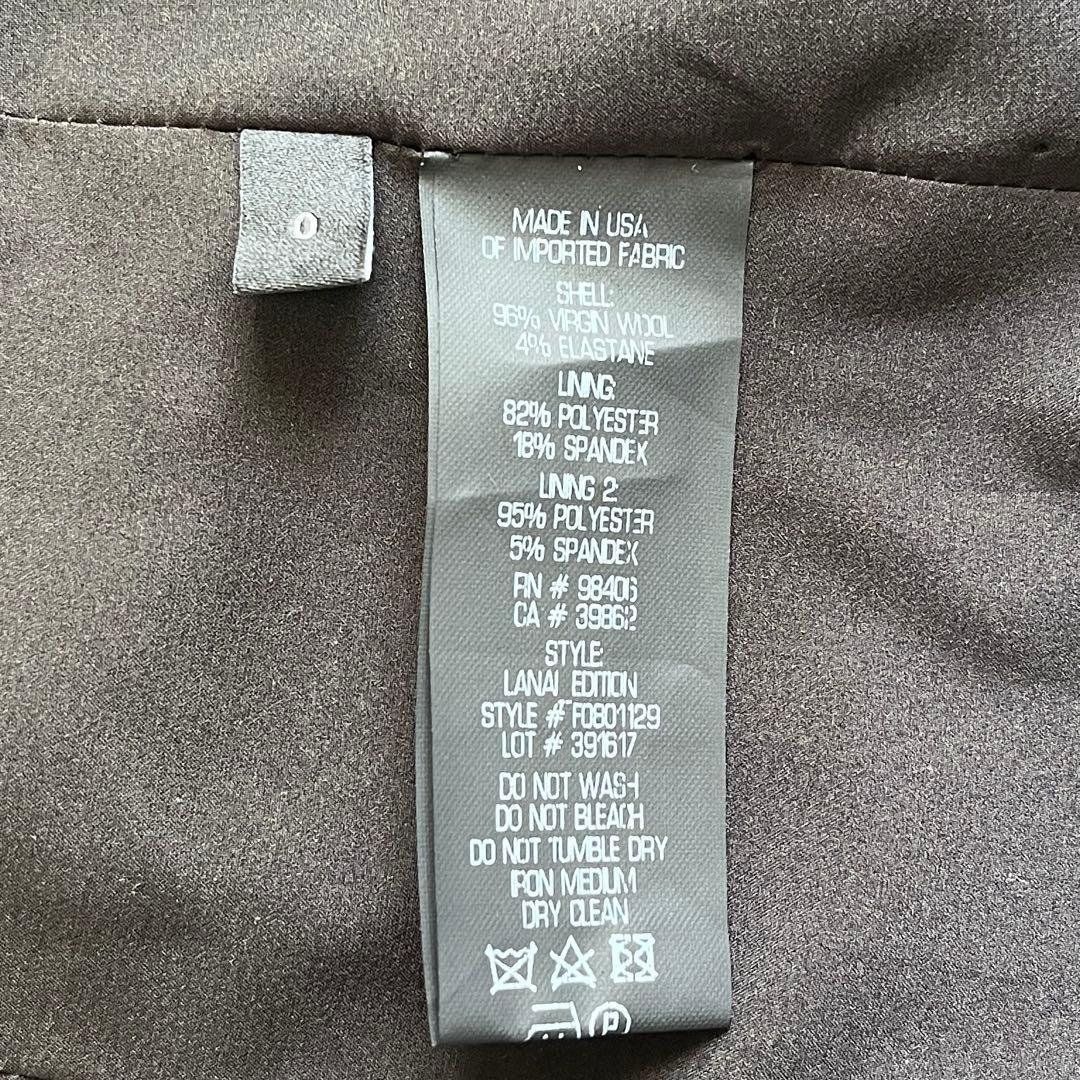 Theory 現行タグ　セットアップスーツ　LANAI ブラック　パンツ　S