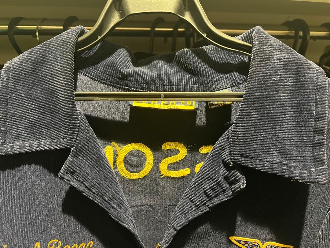 FFAコーデュロイジャケット 個人名刺繍入り　美品