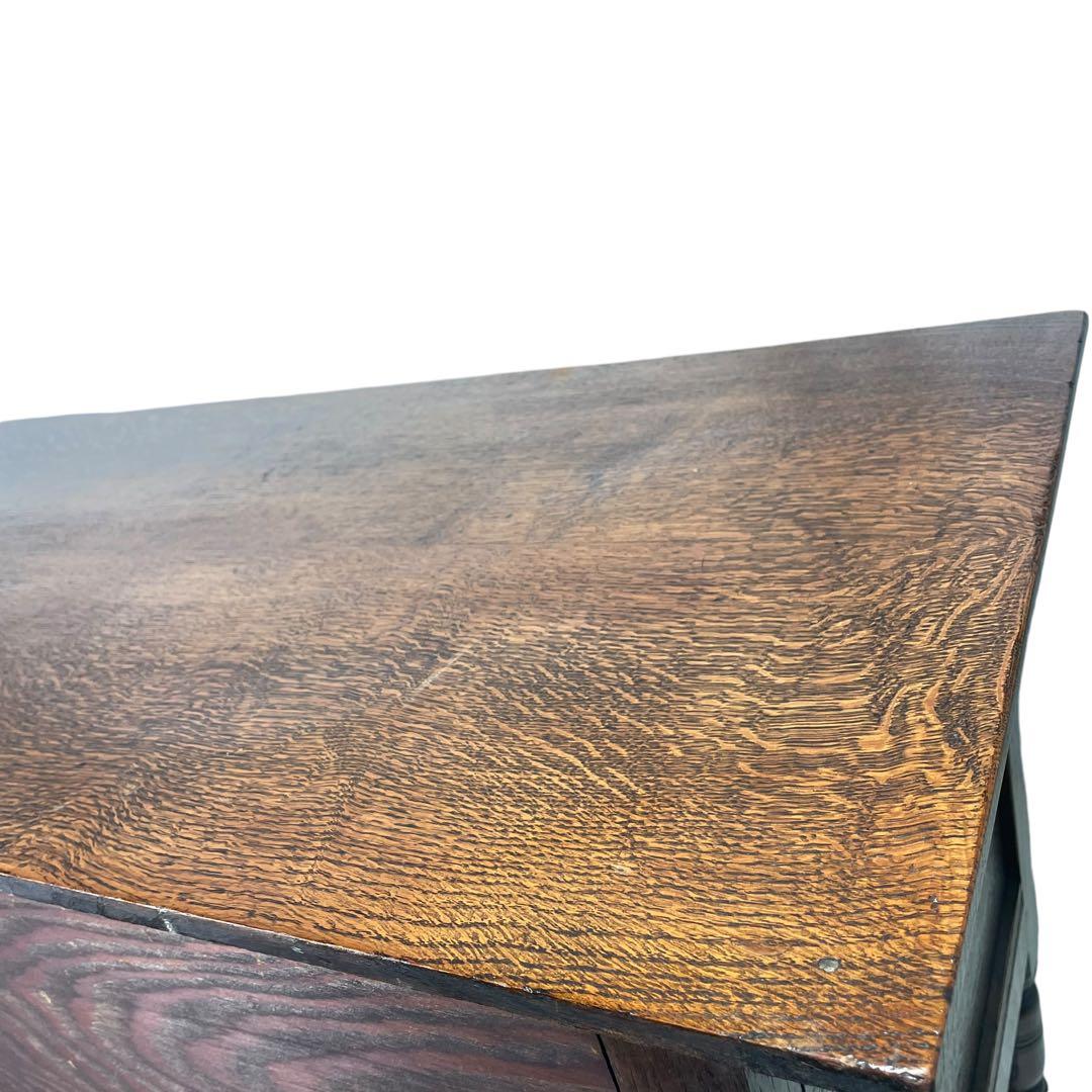 ケンタ　HR396 【アンティーク英国】1930年代　カービング　チェスト