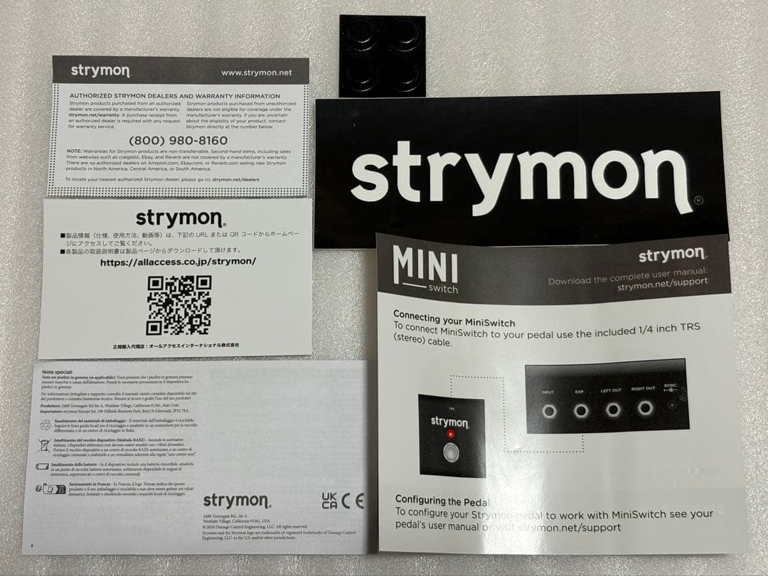 ギター strymon cloudburst & mini switch