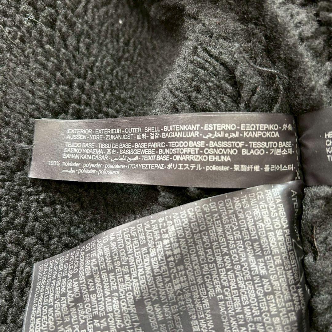 【美品】ザラ　フェイクレザー　ムートン　　裏ボア　ブラック　シングル　XL