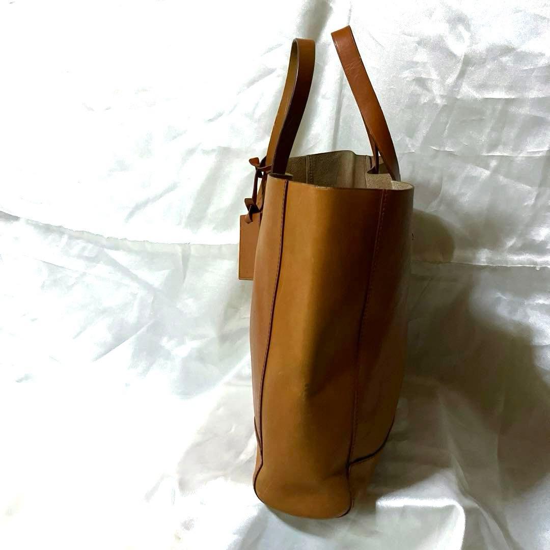 ラルフローレン　ブラウンレザートートバッグ タグ付き（大容量)