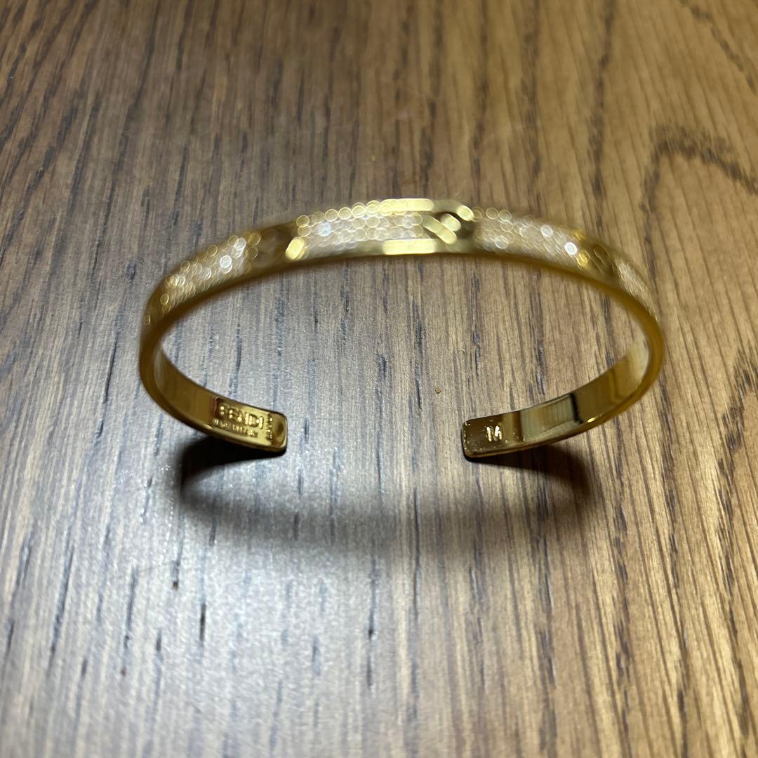 FENDI ゴールド ブレスレット　Ｍ