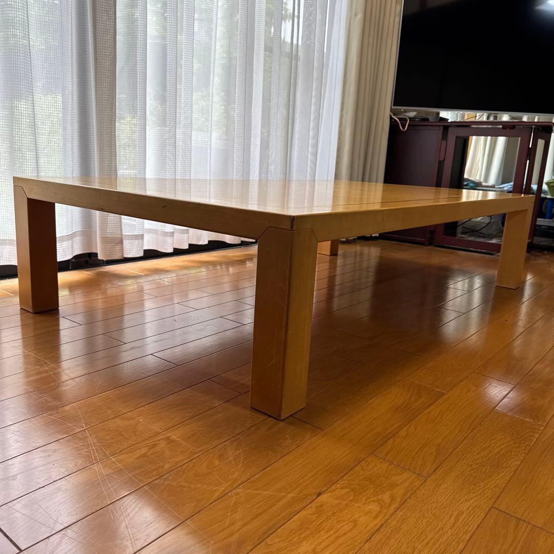 Midori TENDO 天童木工 座卓 ローテーブル バーズアイメイプル