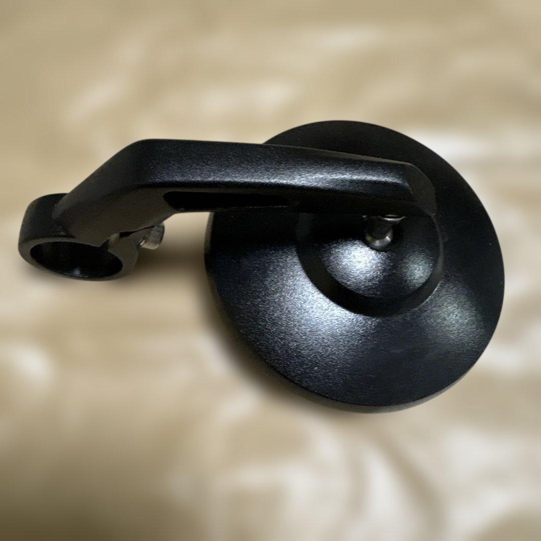 バイクミラー ブラック 取り付け用ネジ付き