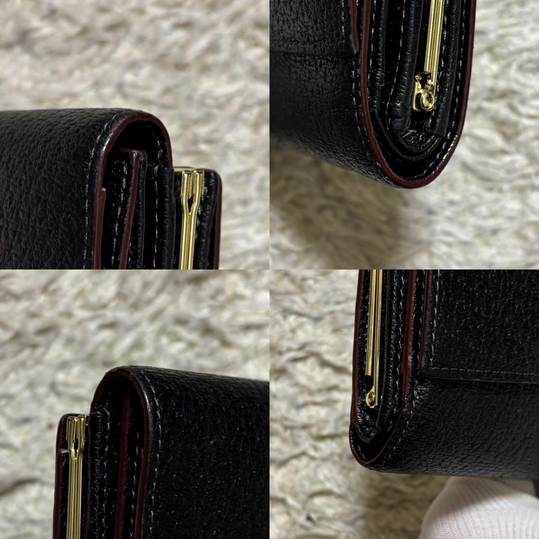 ヴィヴィアンウエストウッド 三つ折り財布 ブラック ビッグオーブ
