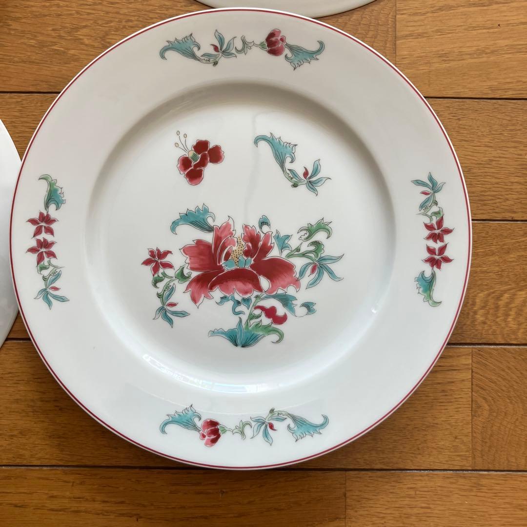 BERNARDAUD 花柄 食器セット 4枚