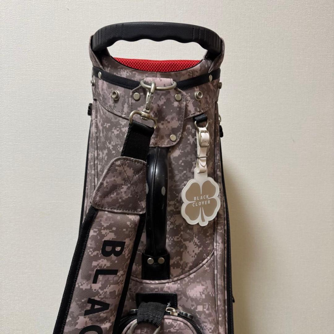 BLACK CLOVER ブラッククローバー キャディバッグ 9型 迷彩
