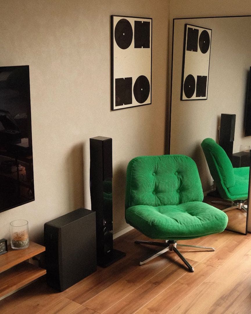 ♦︎新品♠︎未開封♦︎ IKEA ディヴリンゲ ソファ 回転パーソナルチェア 椅子