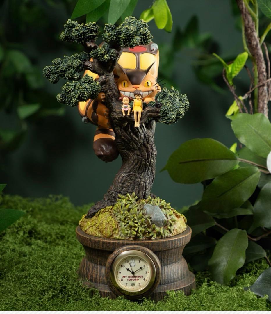 となりのトトロ ジオラマ置時計 松の木の上で スタジオジブリ