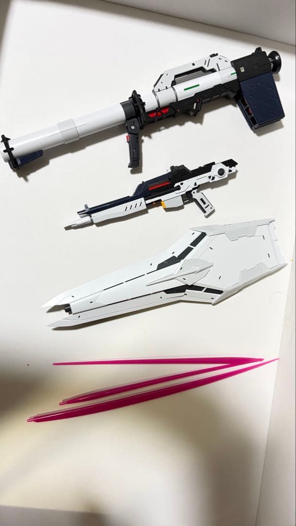 ム*ガ様 PGU 1/60 νガンダム　＋　LEDセット　完成品