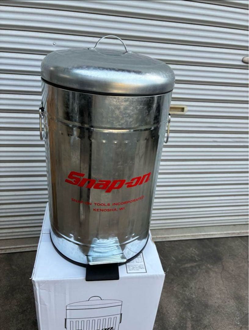 スナップオン！スチール製！ダストボックス！ゴミ箱！12L！Snap-on