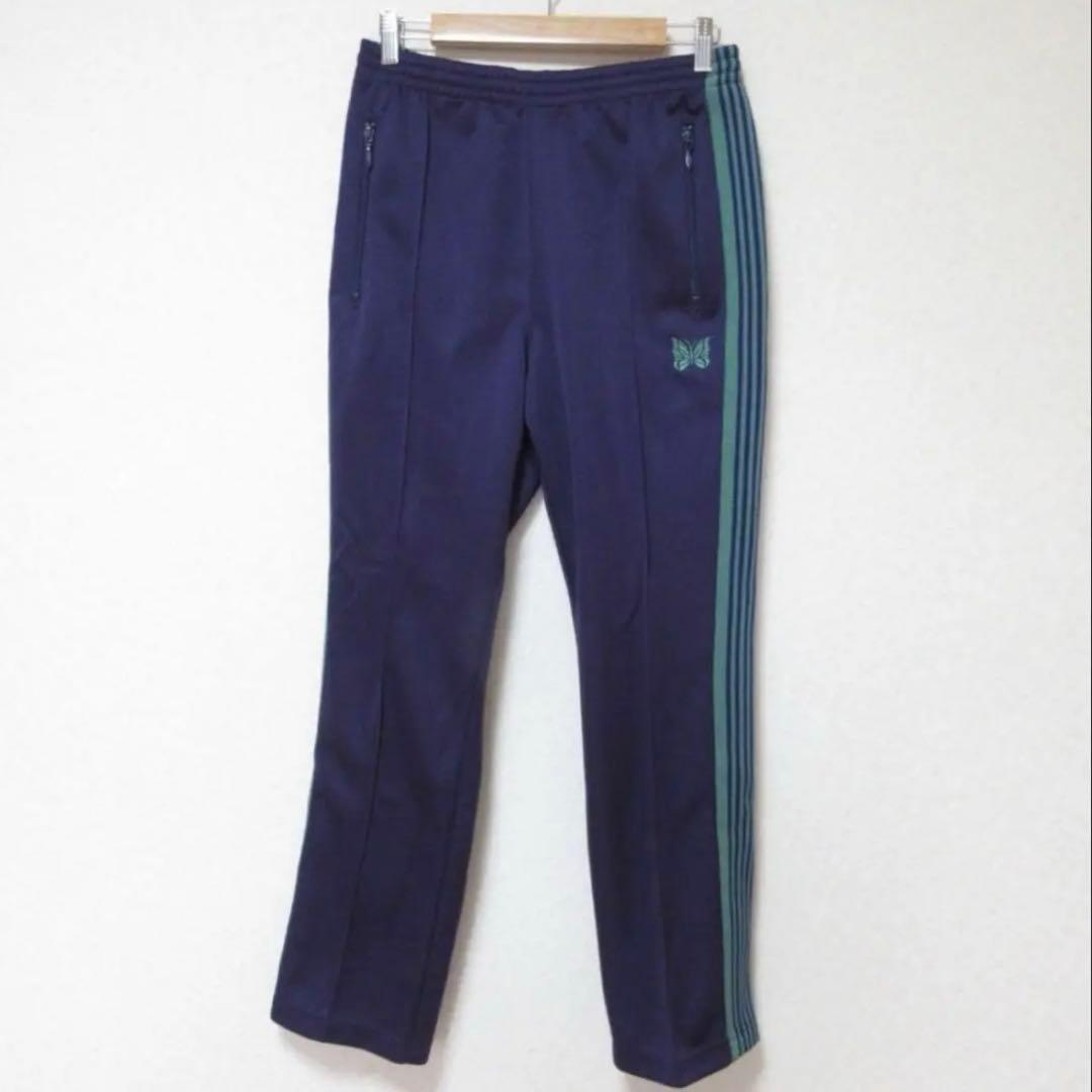 needles ニードルス バタフライ刺繍 トラックパンツ S パープル