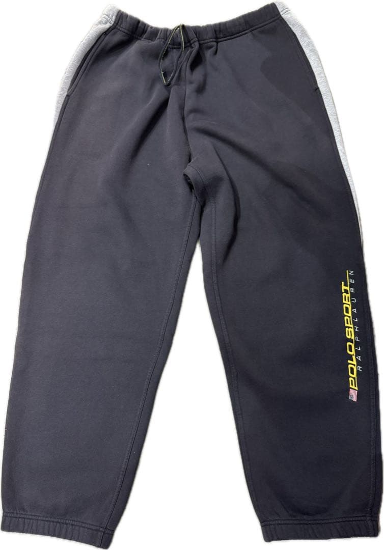 90s POLO SPORT スウェットパンツ ネイビー