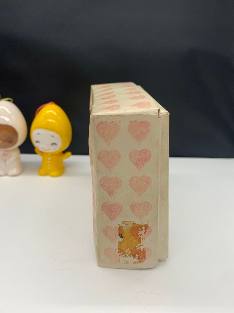 内藤ルネ　赤ちゃん３人組　陶器　オーナメント　箱入り