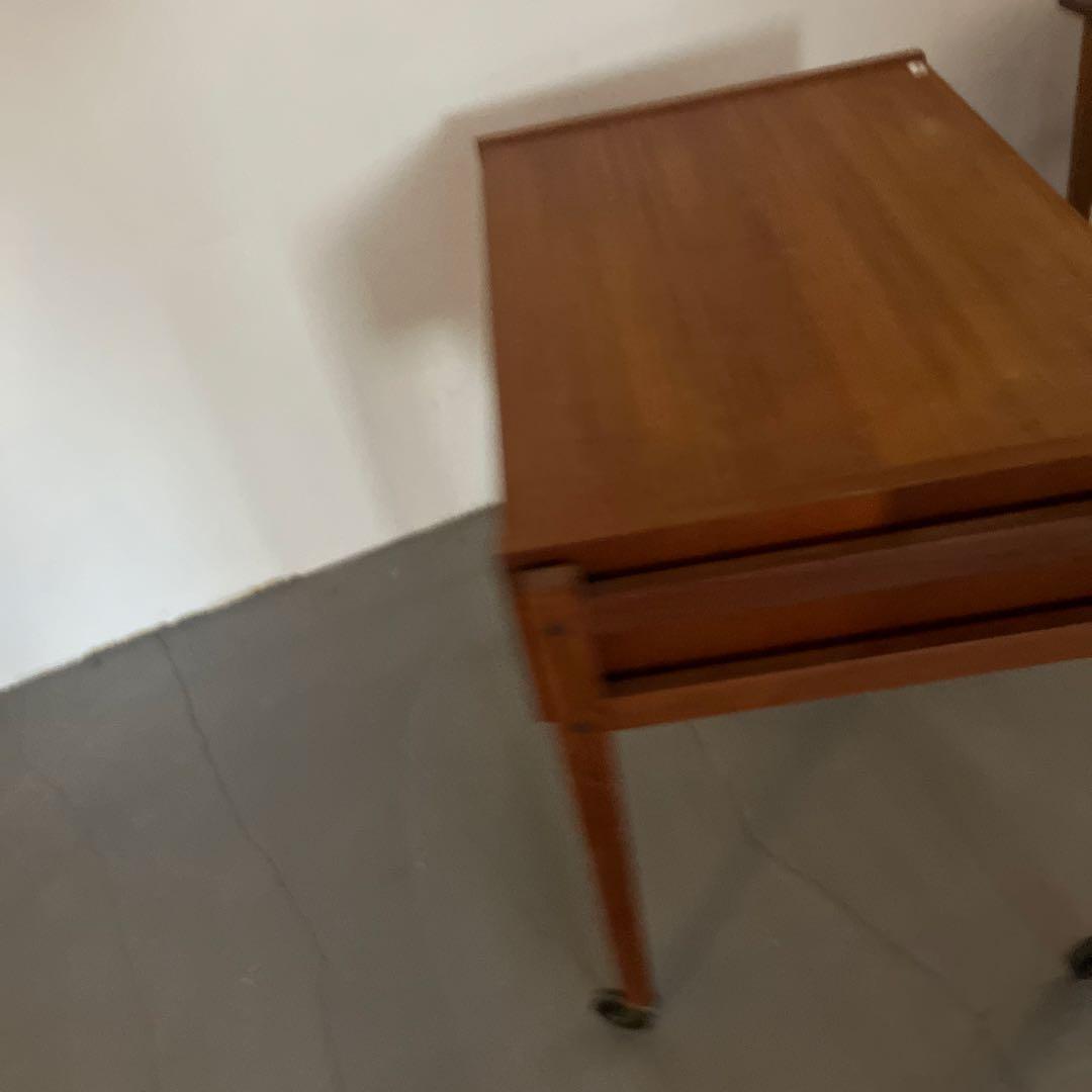 デンマーク製　ヴィンテージ　ソーイングテーブル