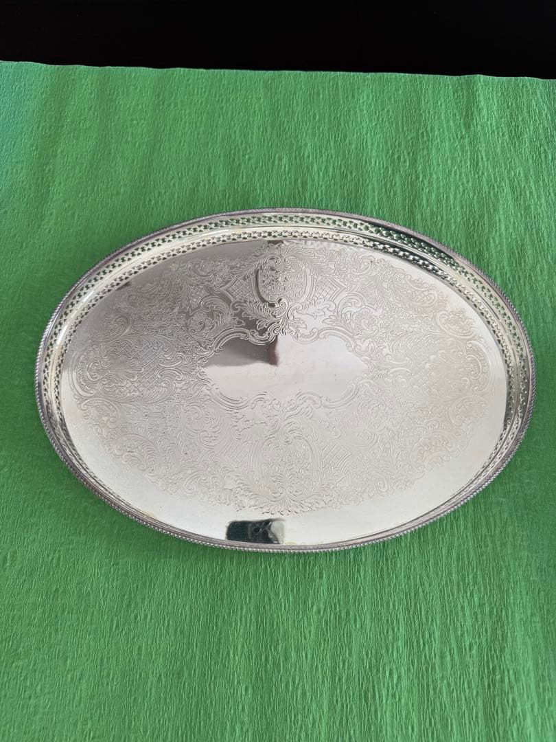 マッピンアンドウェッブ　トレイ　銀メッキ　箱付