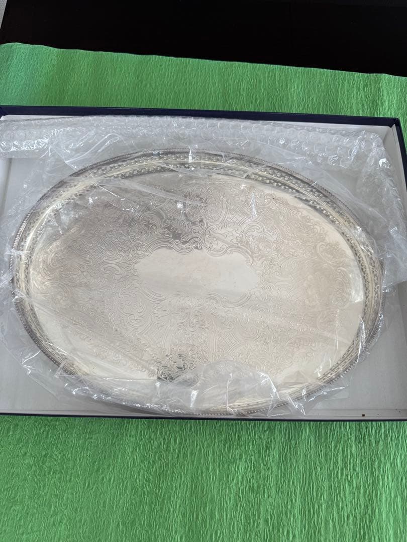 マッピンアンドウェッブ　トレイ　銀メッキ　箱付